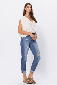 Hayley High Rise Boyfriend Jeans