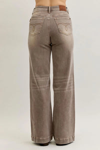 Clay Park Retro Wide Leg Judy Blue Jeans