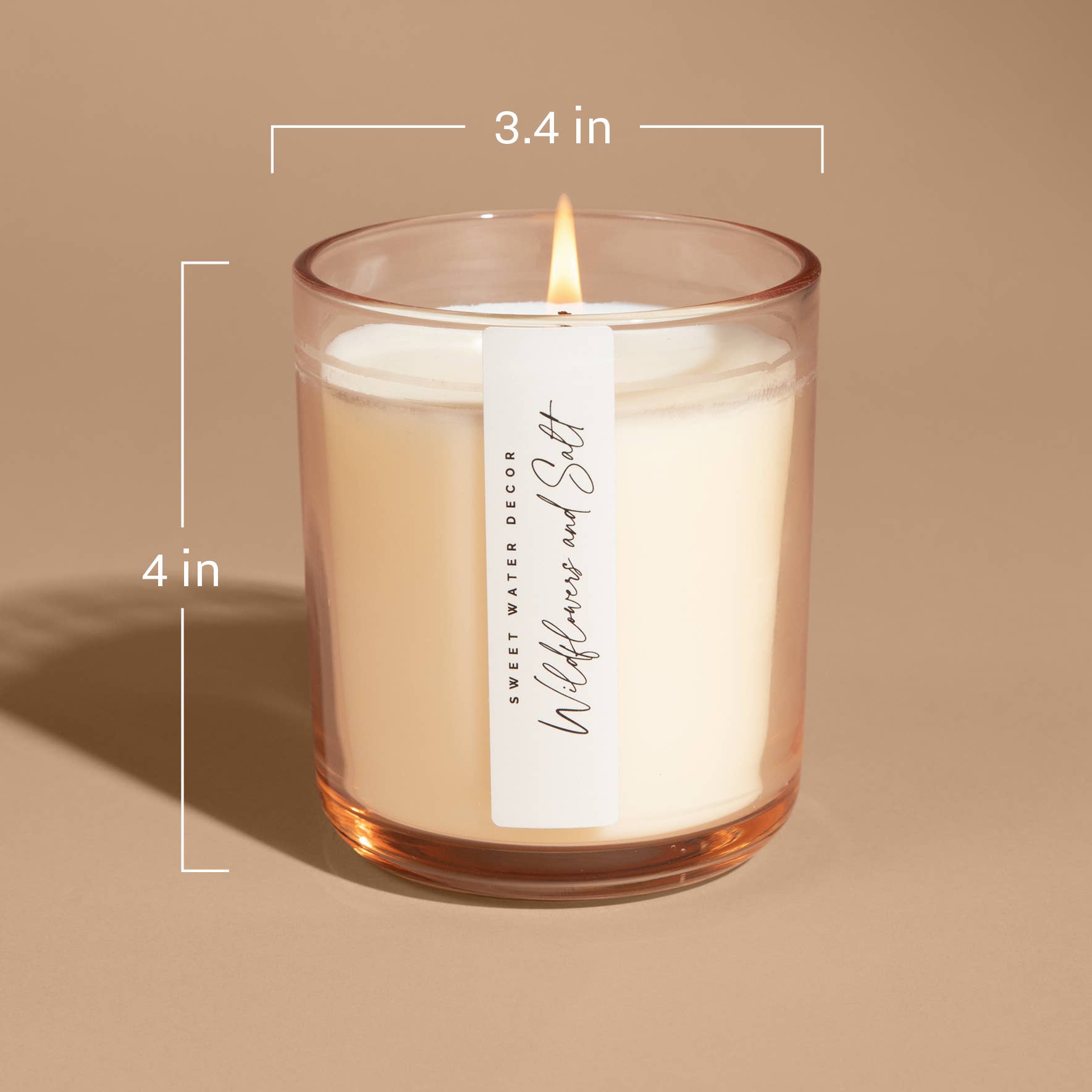 Cashmere and Vanilla 12 oz Candle