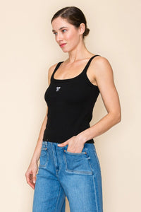 Put a Bow on It Tank in Black