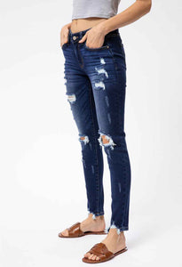 Delia Distressed Skinny KanCan Jeans