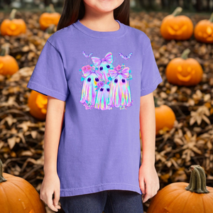 Youth Iridescent Ghost Besties Tee
