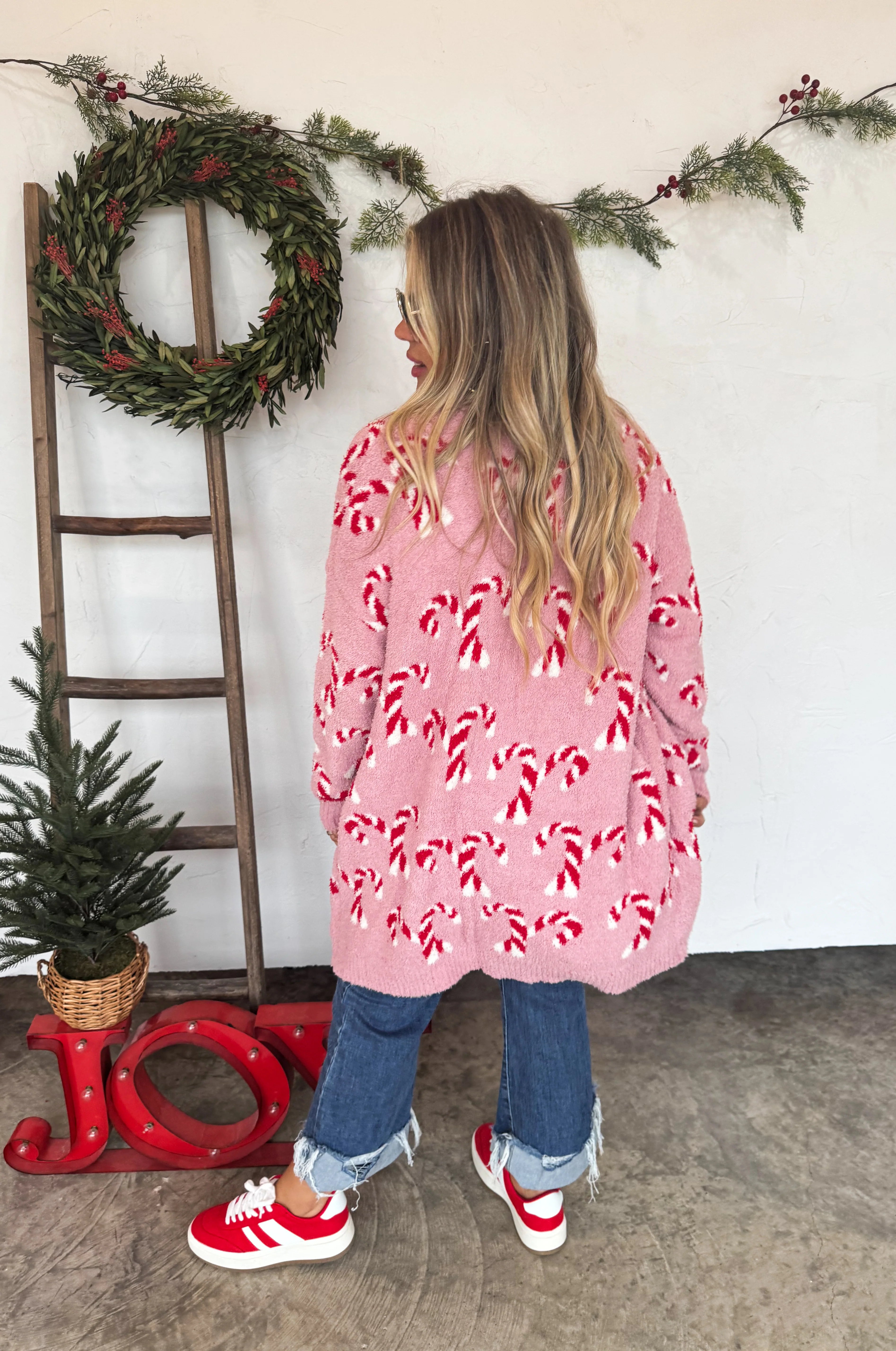 Candy Cane Lane Cloud Cardigan