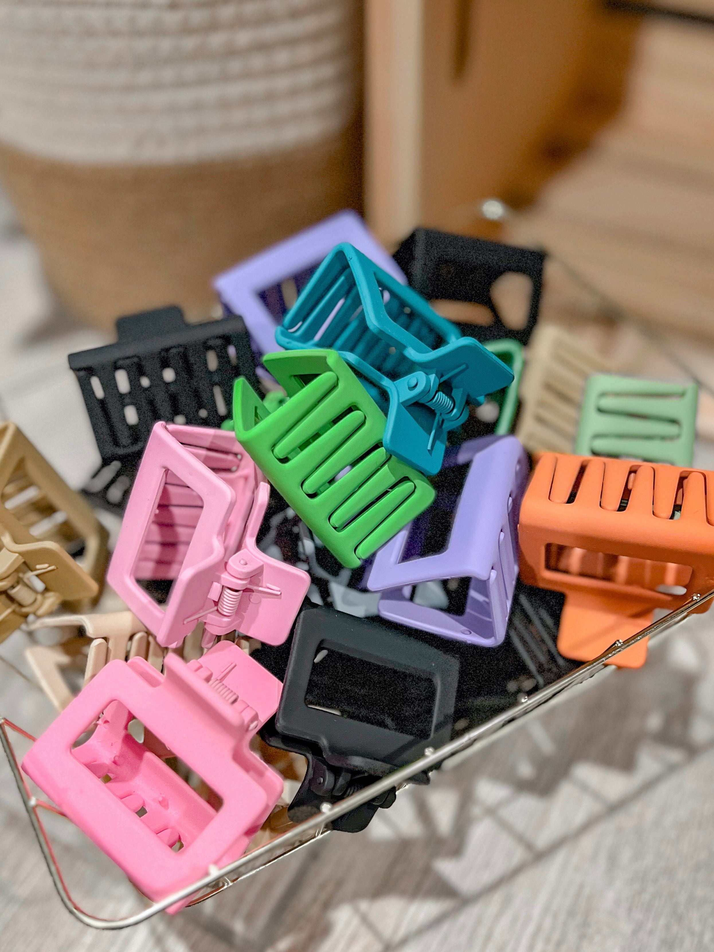 Small Rectangle Claw Clip