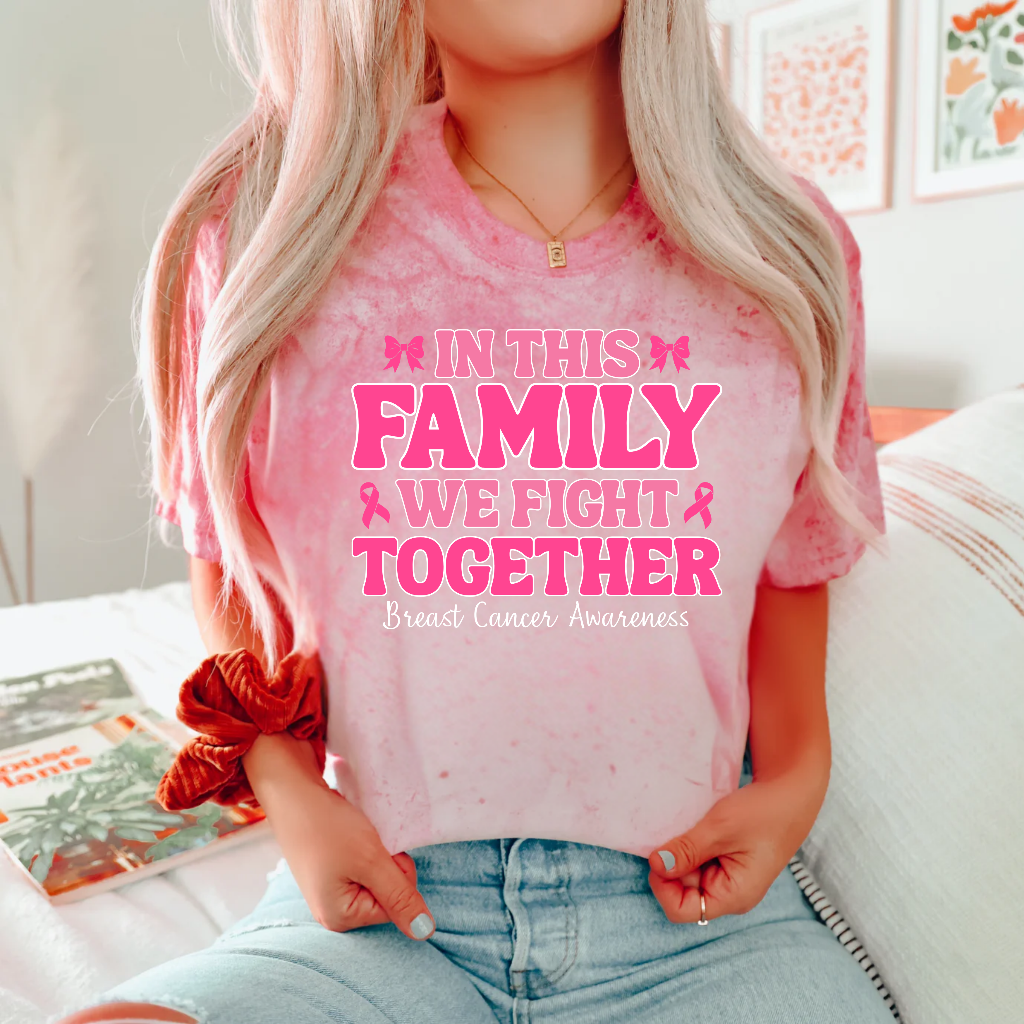 Comfort Colors In This Family We Fight Together Tee