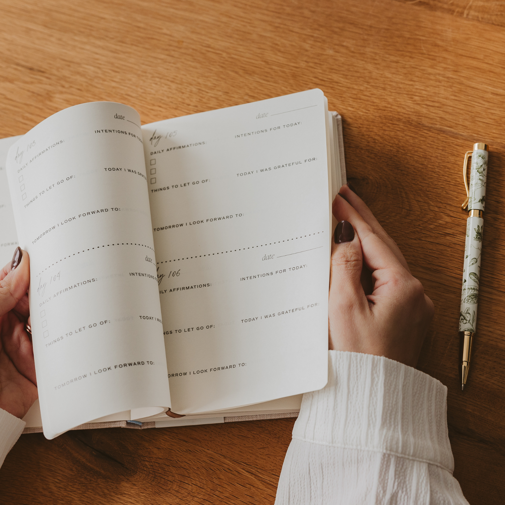 Gratitude Journal - Daily Prompts