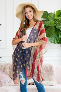 Vintage Americana Kimono