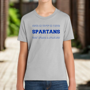 Youth Spartans on Repeat Tee