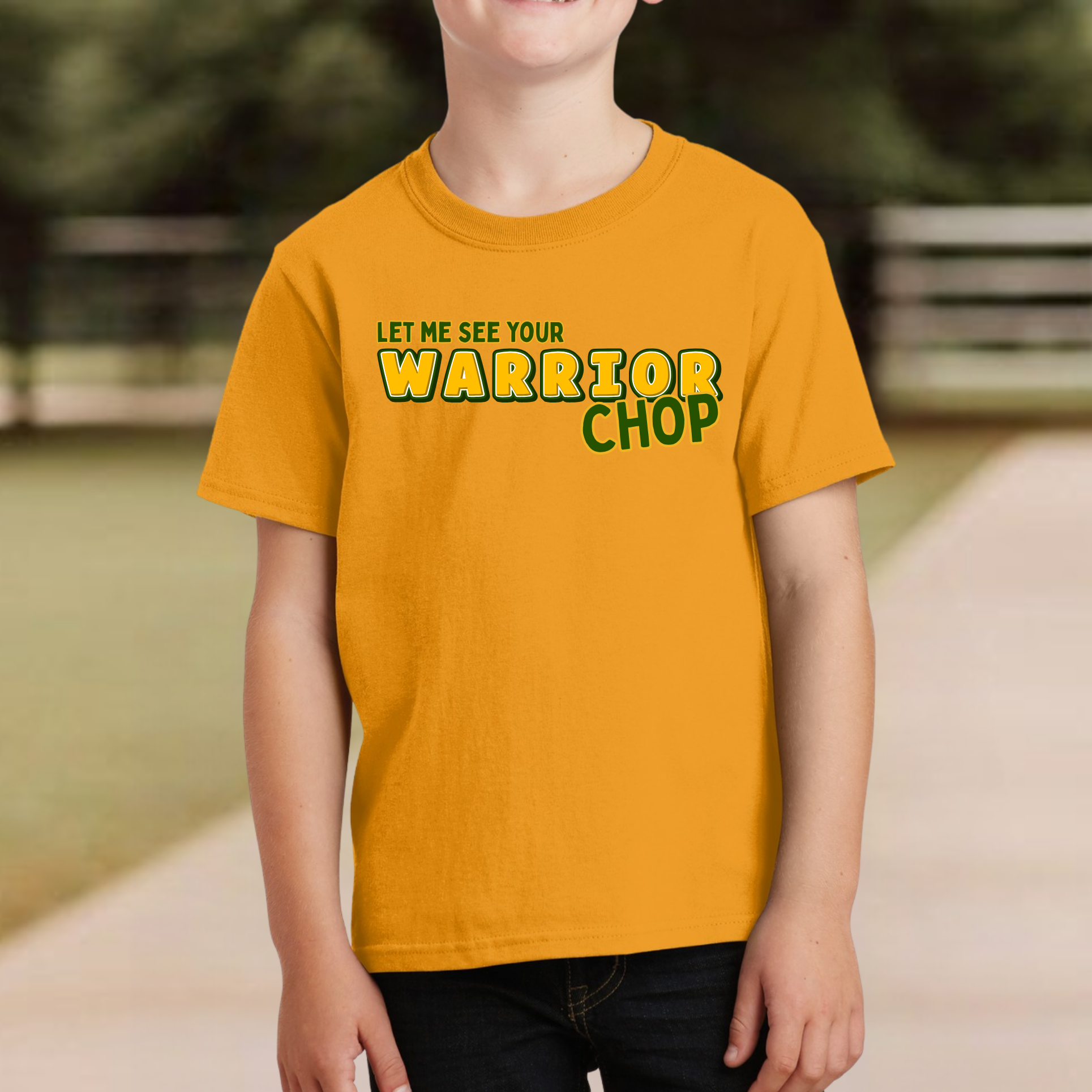 Youth Warrior Chop Tee