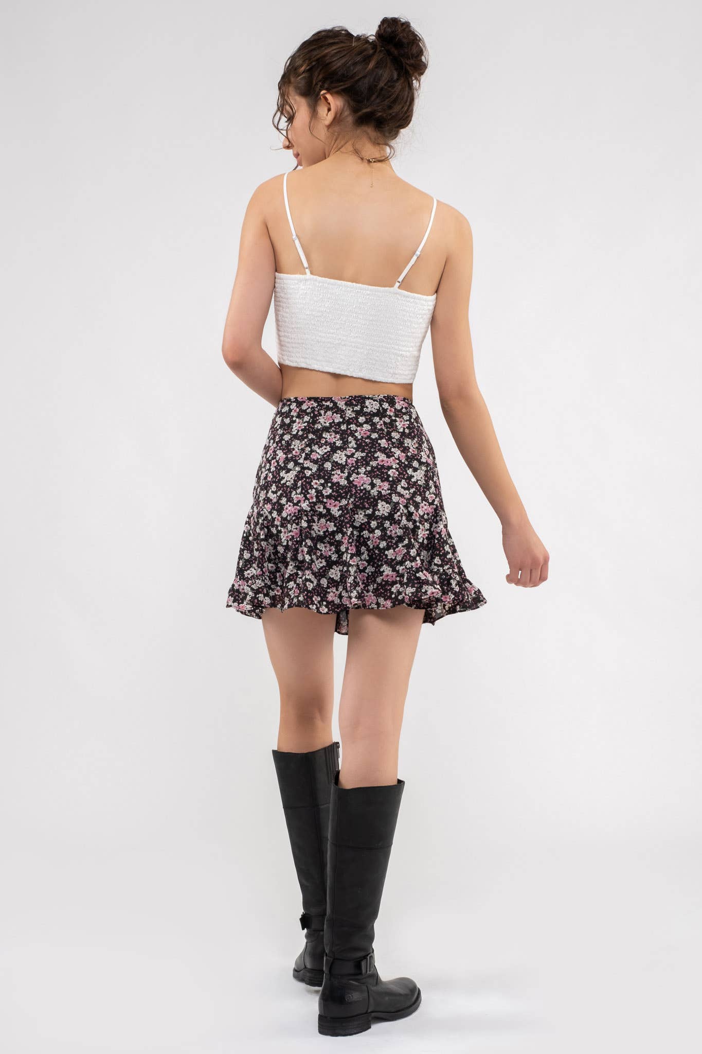Fantastically Floral Mini Skirt