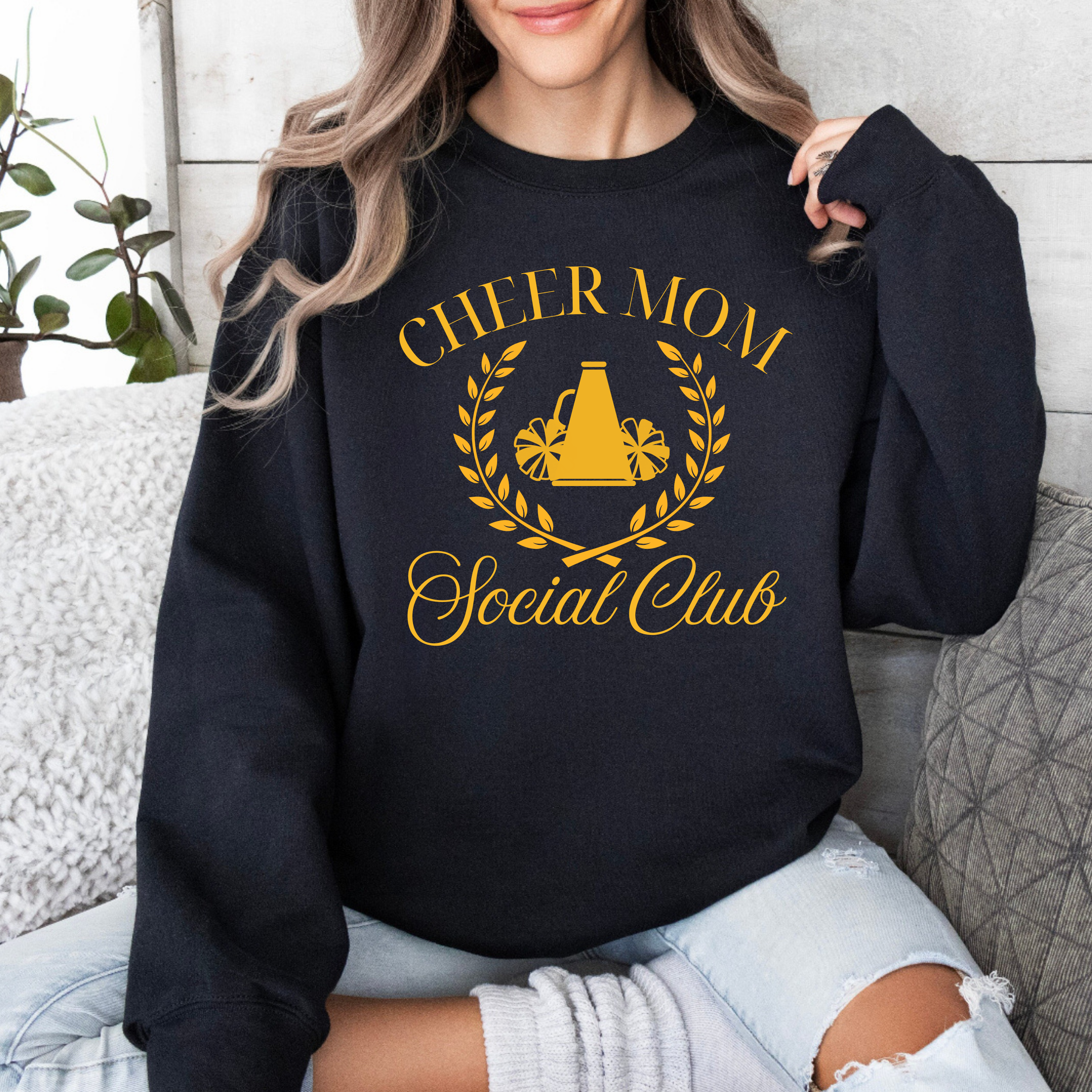 Cheer Mom Social Club Sweatshirt *Choose your Colors!*