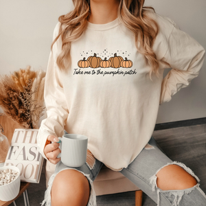 Take Me To The Pumpkin Patch Long Sleeve Tee