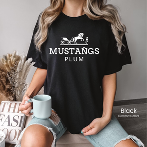 Comfort Colors Mustangs Carriage Tee