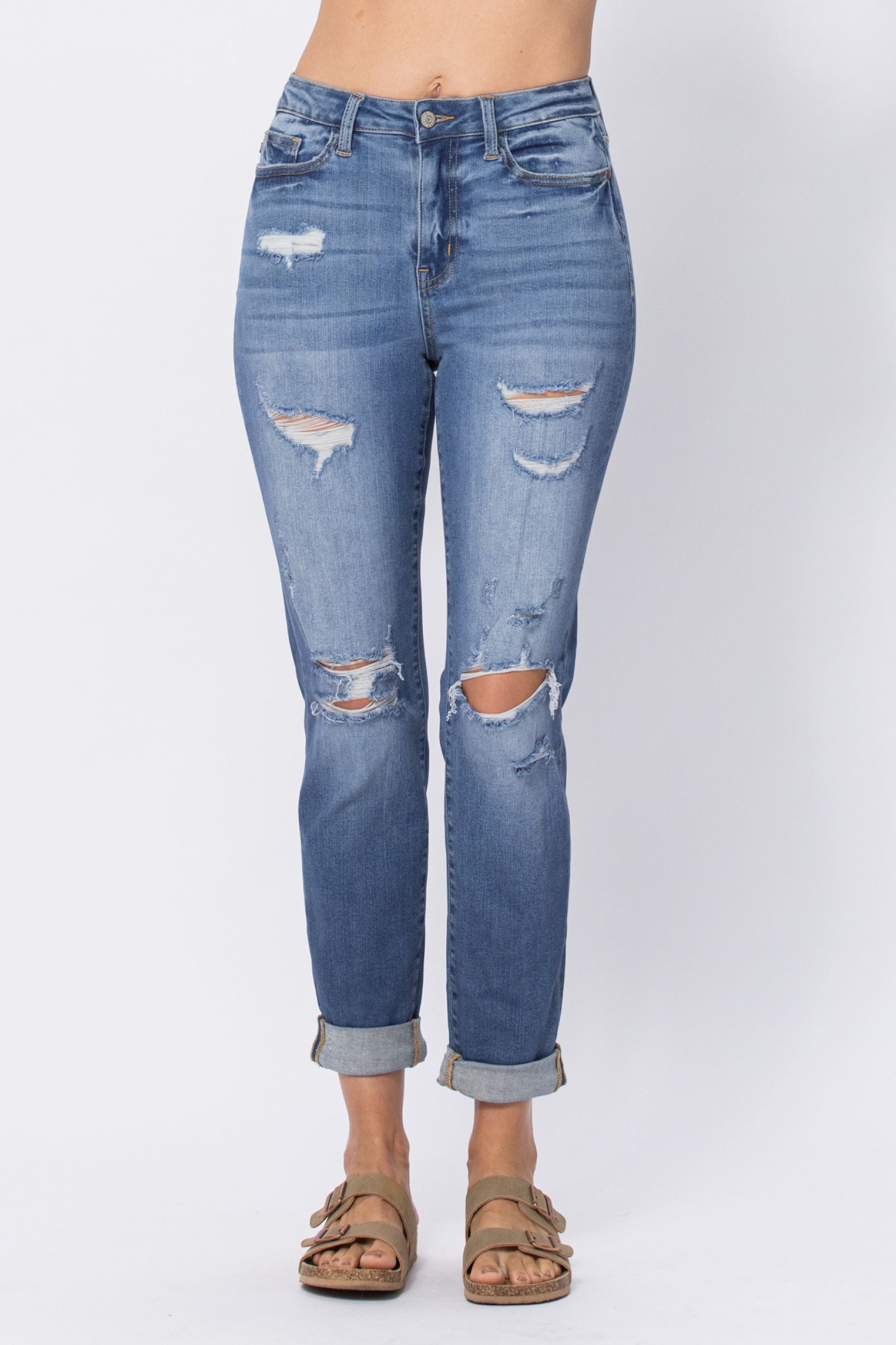 Hayley High Rise Boyfriend Jeans