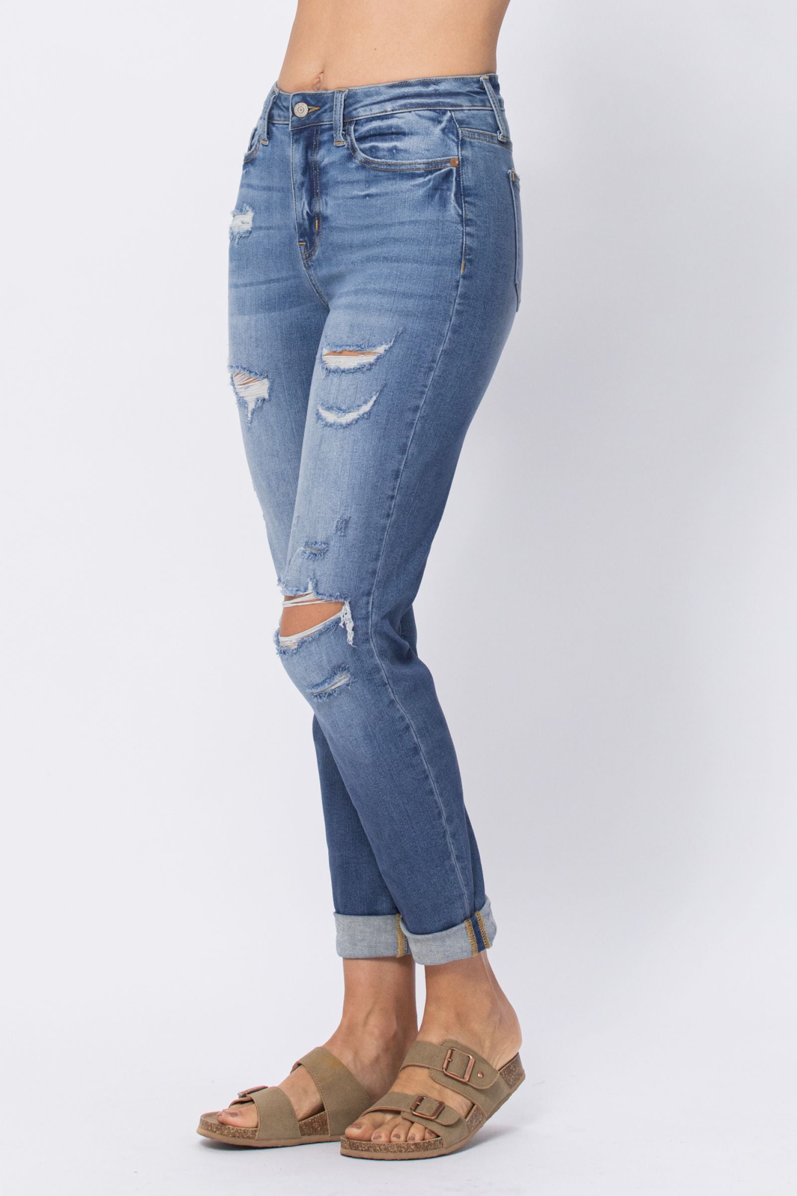 Hayley High Rise Boyfriend Jeans