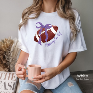 Comfort Colors Mustang Country Bow Tee