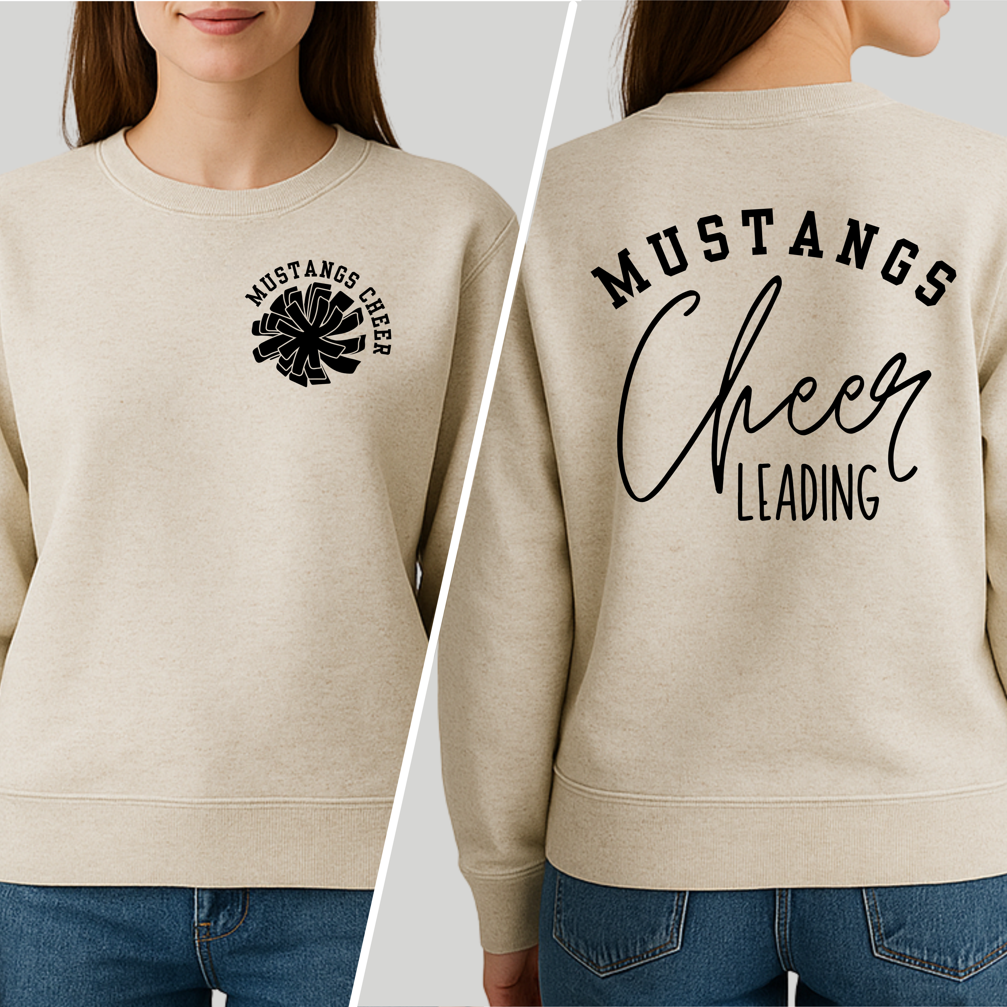 Mustangs Cheer Sweatshirt