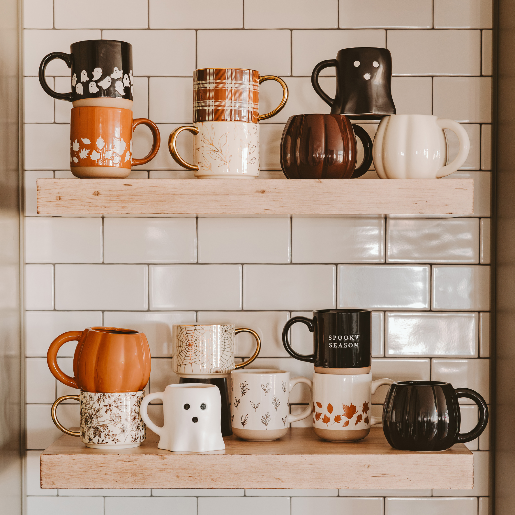 Spooky Season Stoneware Coffee Mug