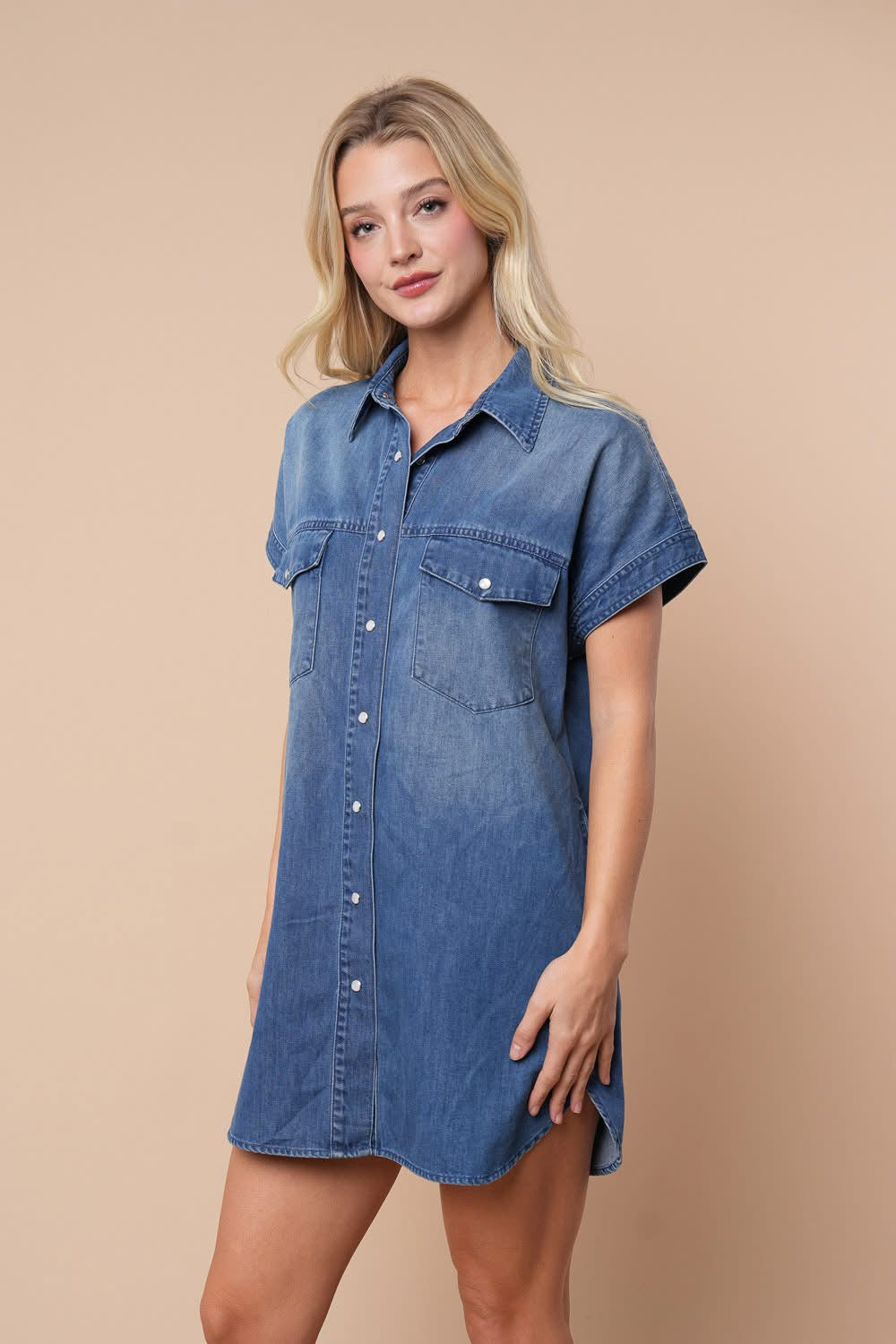 Delightfully Denim Dress