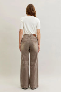 Clay Park Retro Wide Leg Judy Blue Jeans