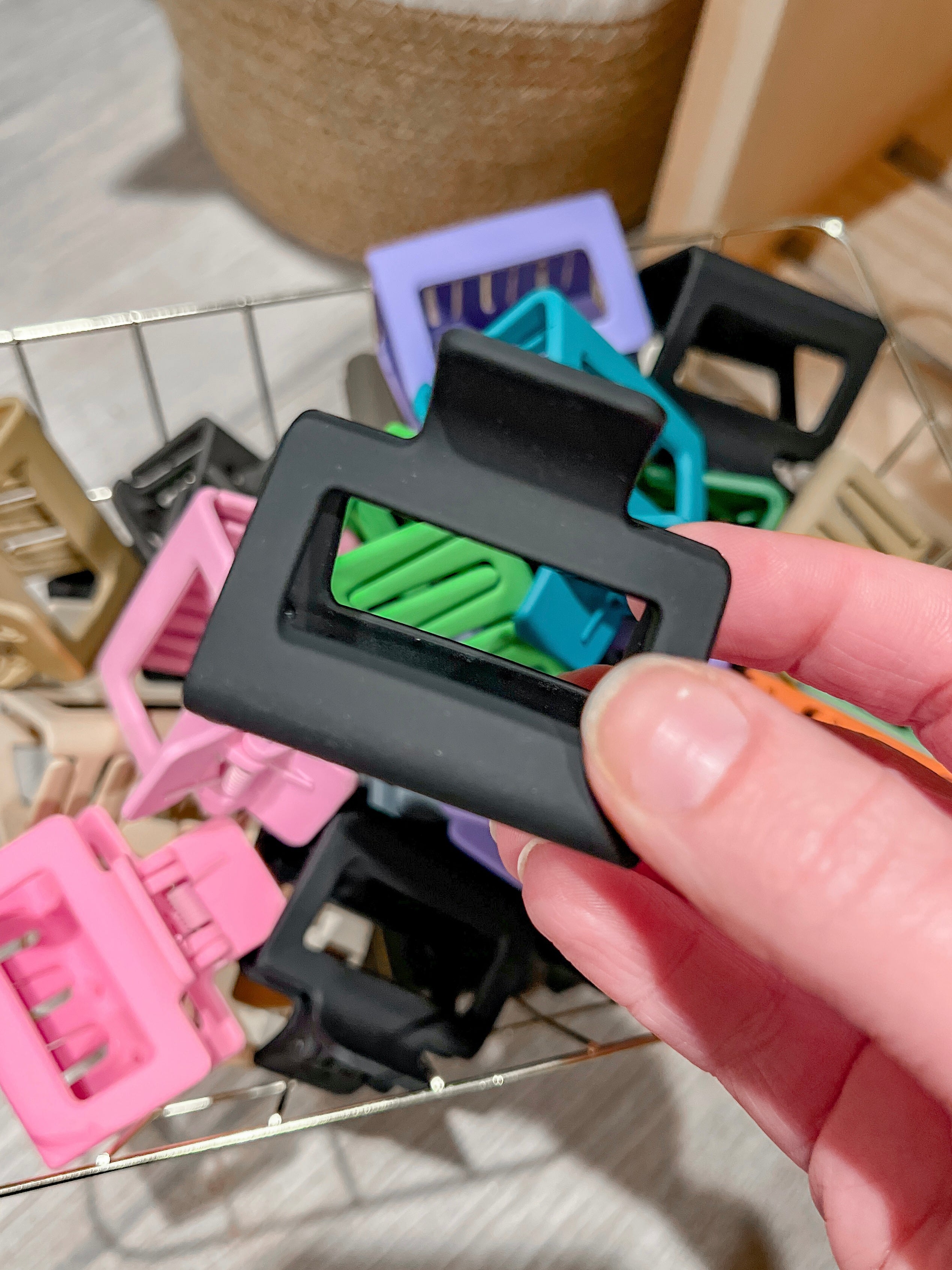 Small Rectangle Claw Clip