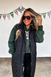 {PRE-ORDER} Kendall Long Puffer Vest
