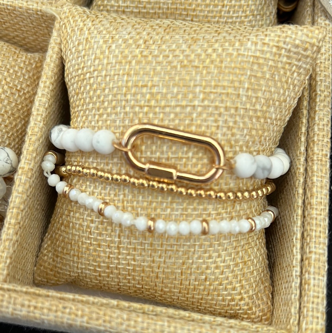 Ivy Dainty Trio Bracelet Stack
