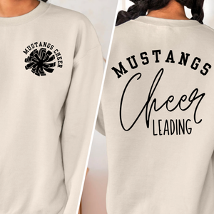 Mustangs Cheerleading Sweatshirt
