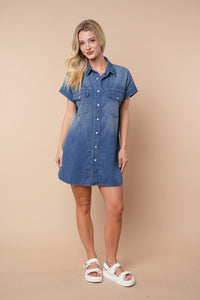 Delightfully Denim Dress