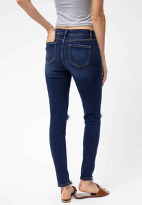 Delia Distressed Skinny KanCan Jeans
