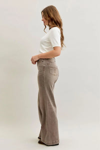 Clay Park Retro Wide Leg Judy Blue Jeans