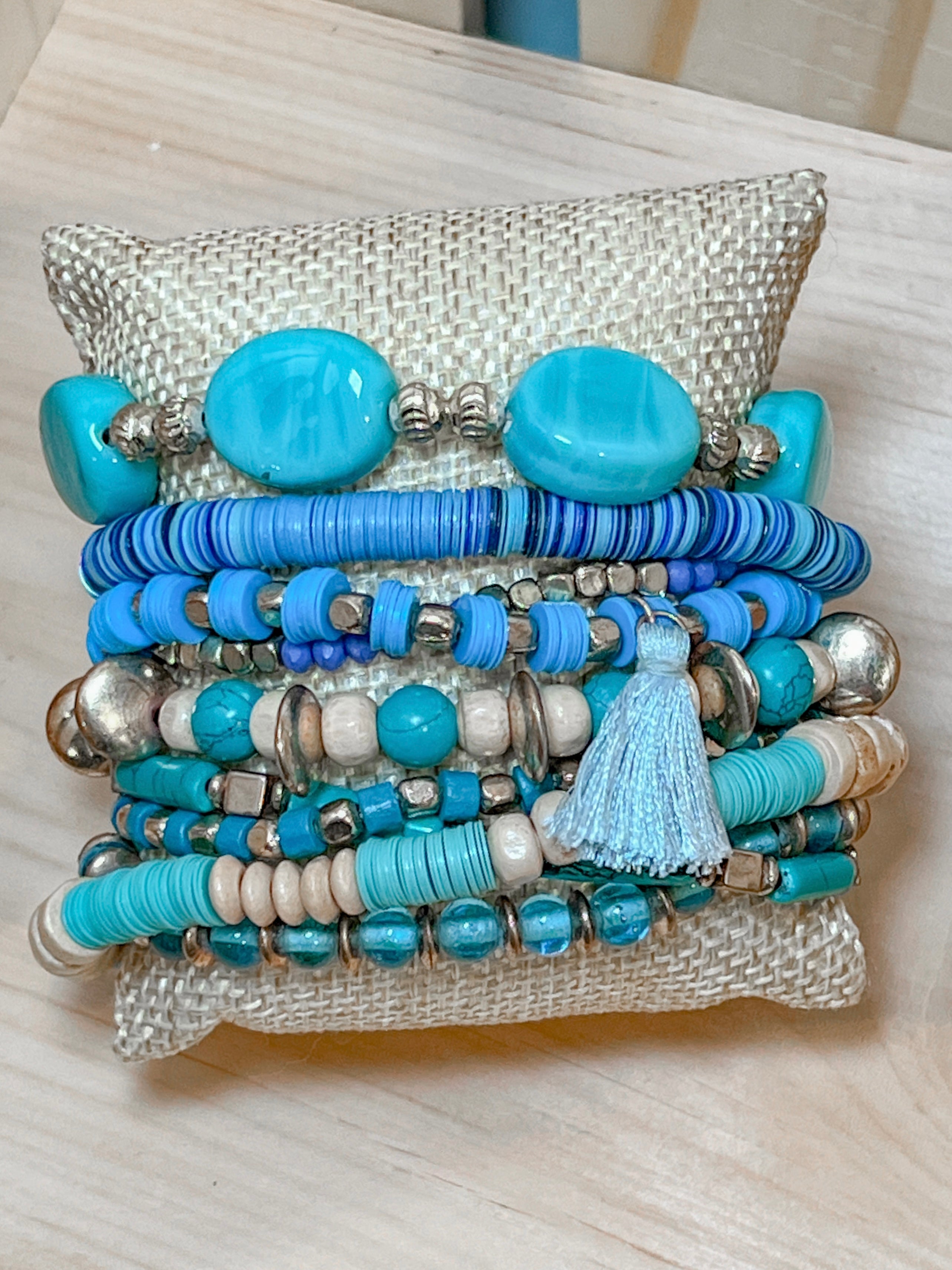 Eva 9 Piece Bracelet Stack