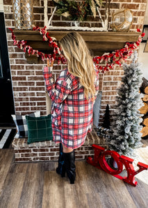 Plaid Print Lola Cardigan