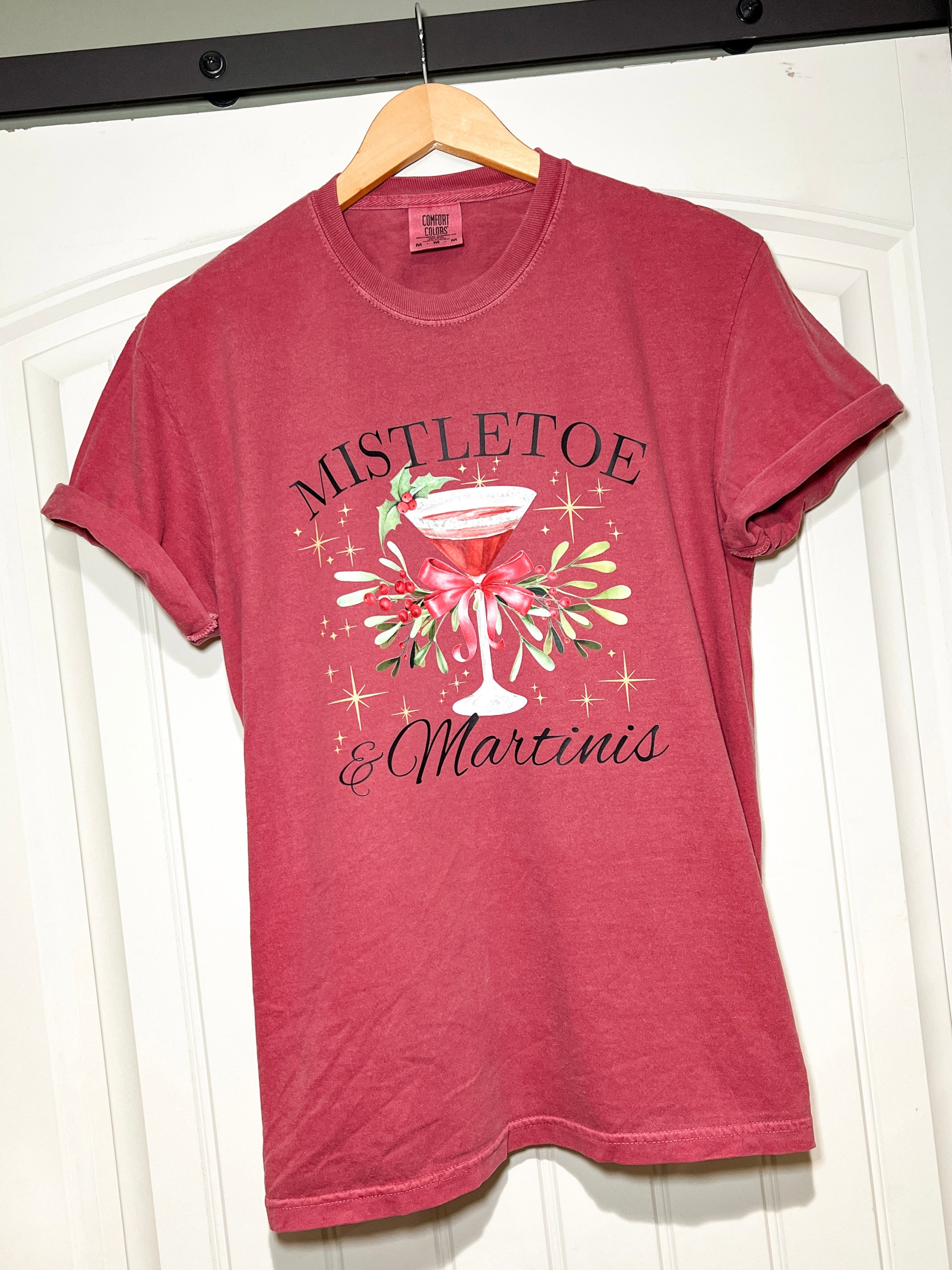 Mistletoe & Martinis Tee