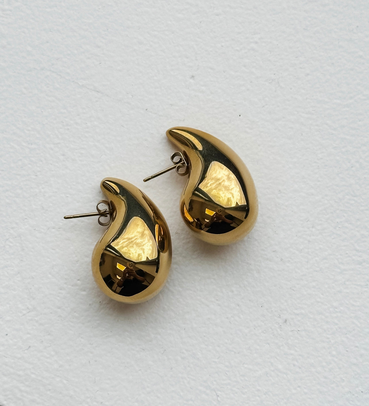 Chunky Teardrop Earrings