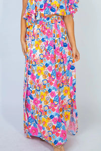Sunshine & Blossoms Maxi Skirt