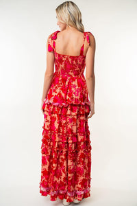 Secret Garden Tiered Maxi Dress