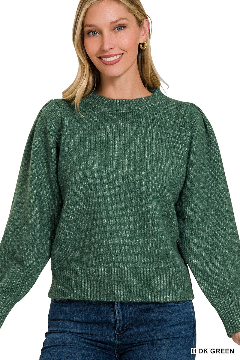 Emerald City Melange Sweater