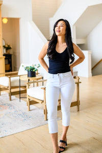 Certifiably Cool Mid-rise Judy Blue Capris