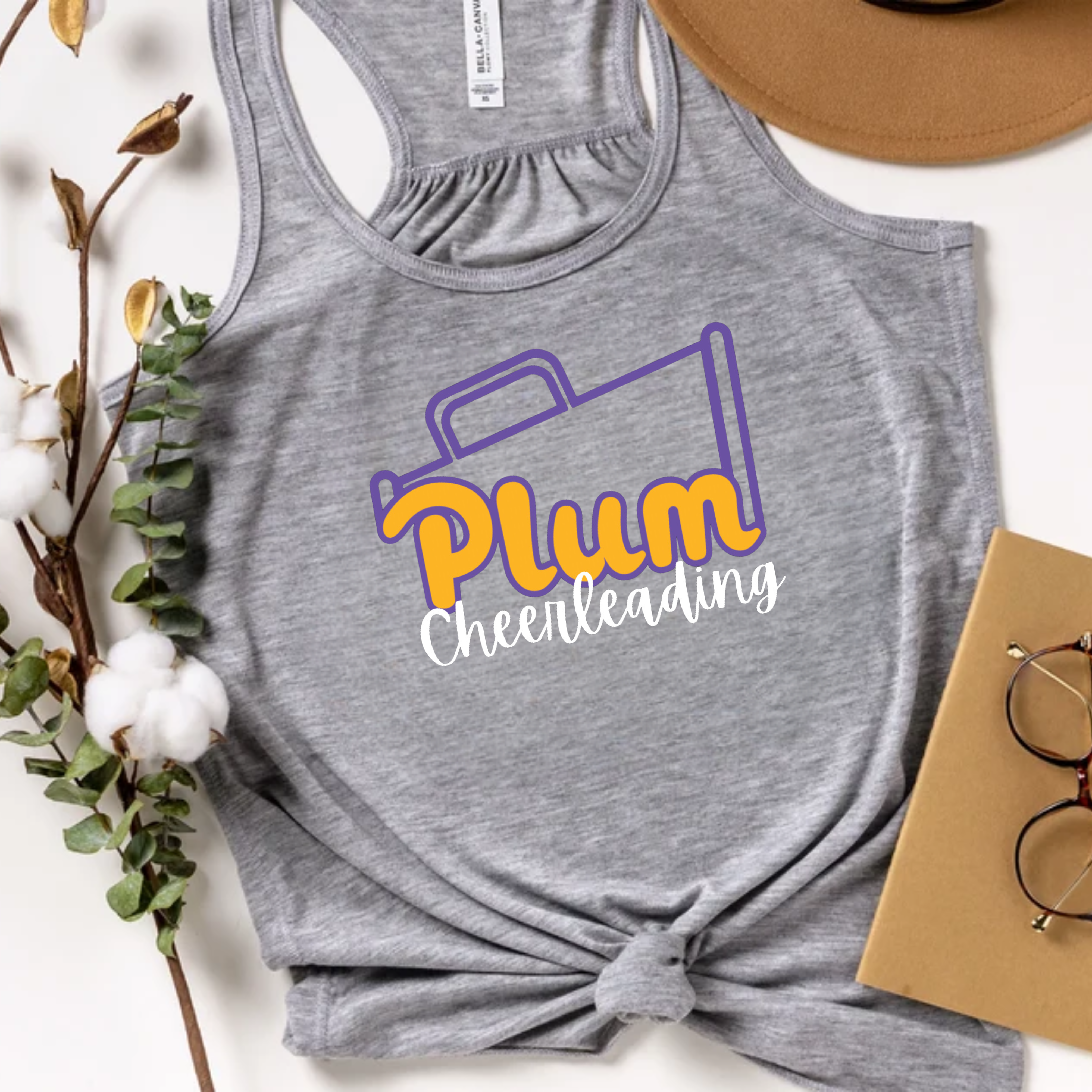 Plum Cheerleading Tank