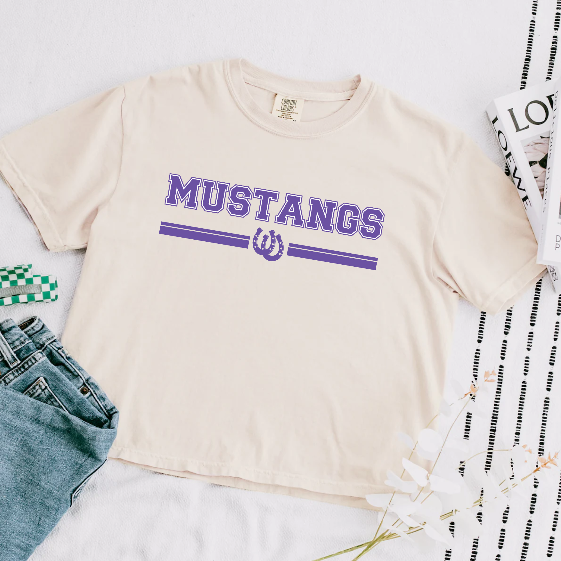 Mustangs Chic Tee