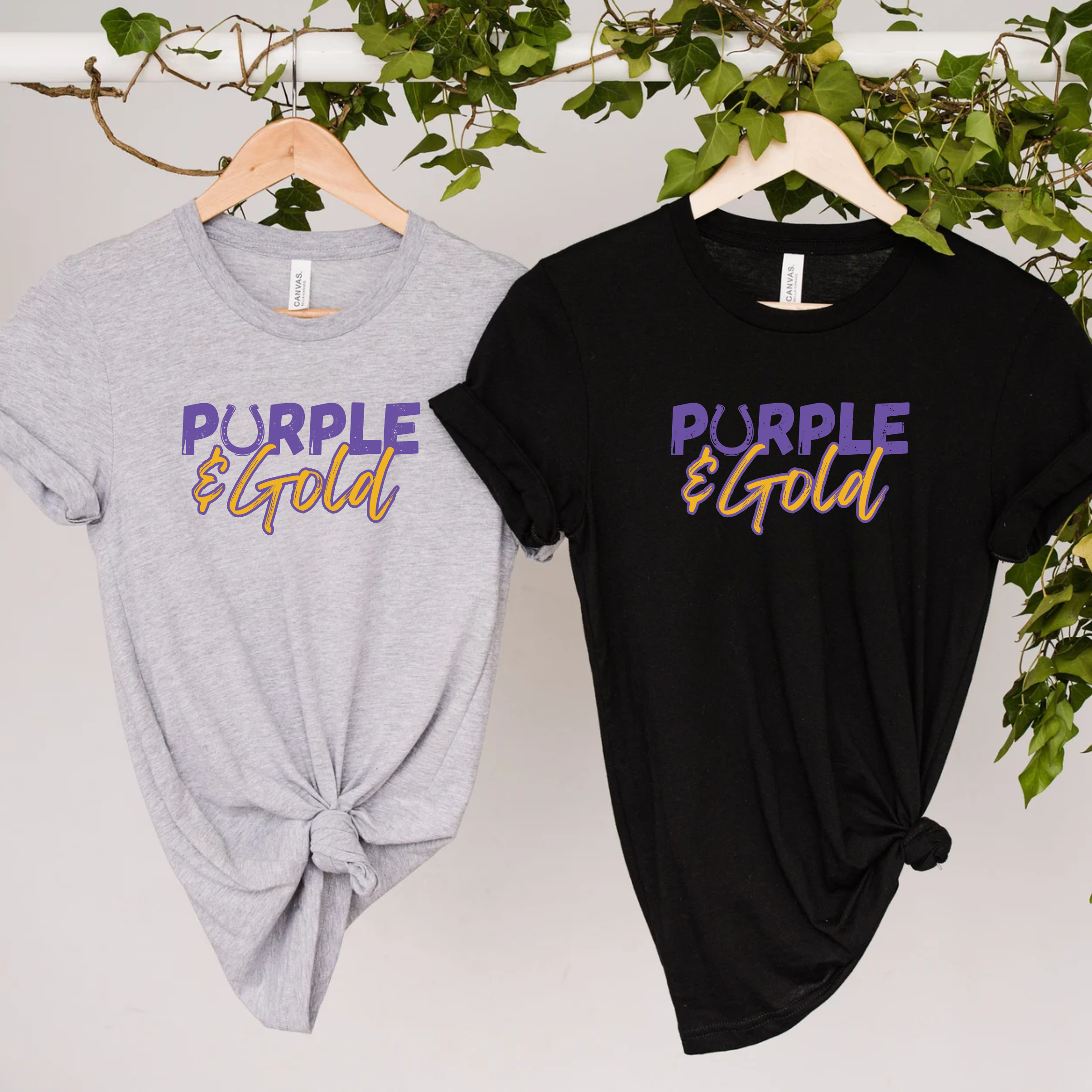 Purple & Gold Tee