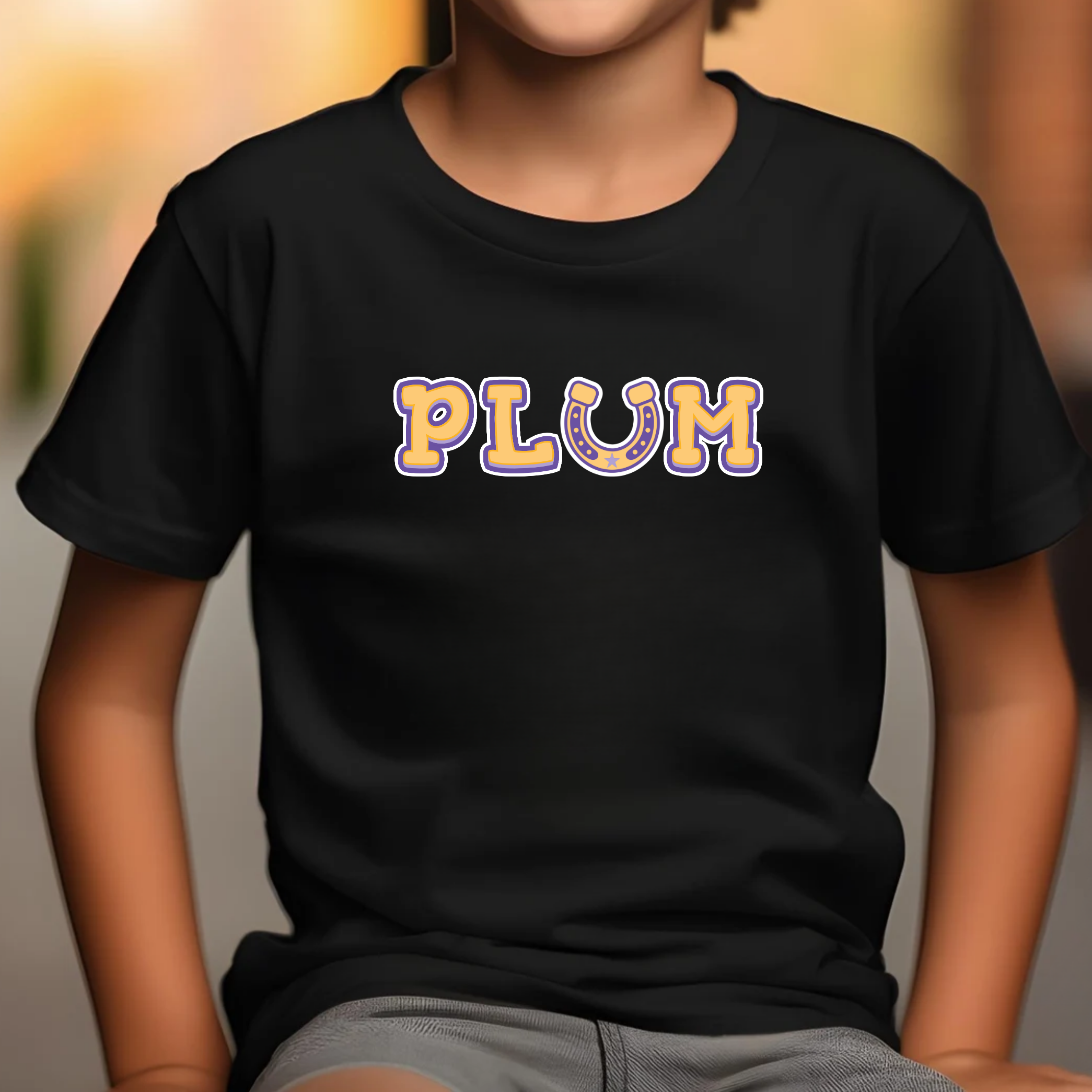 Youth Plum Tee