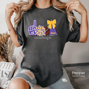 Comfort Colors Cheer Icons Tee
