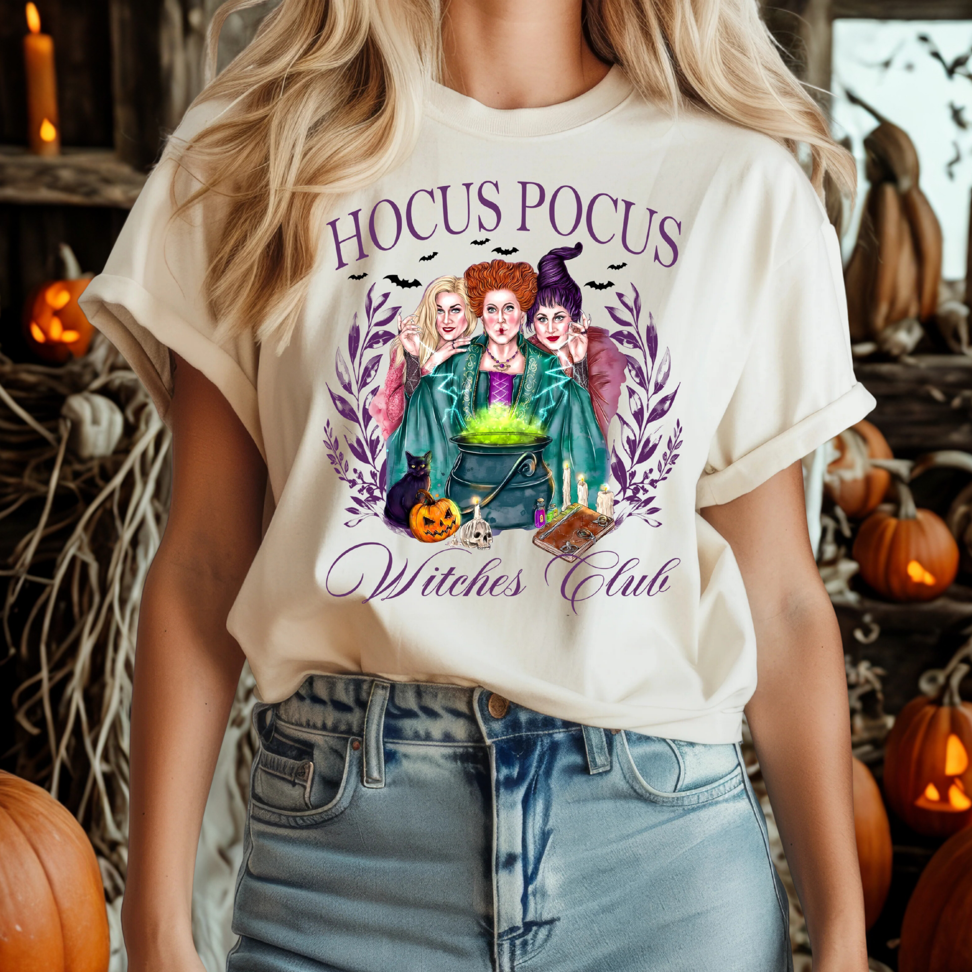 Sisters Witches Club Tee