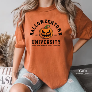 Spooky Town University Tee