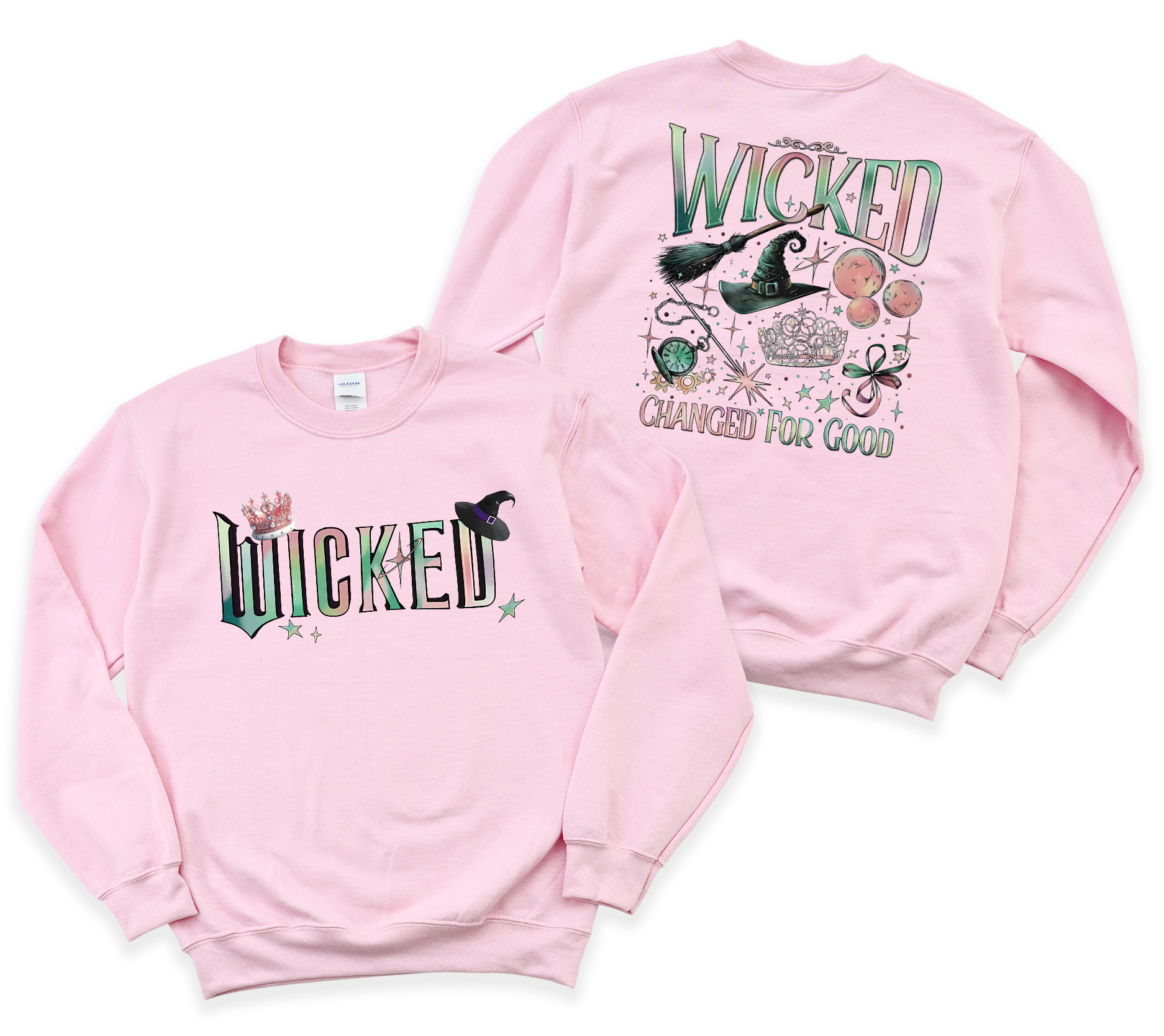 Changed For Good Sweatshirt in Light Pink