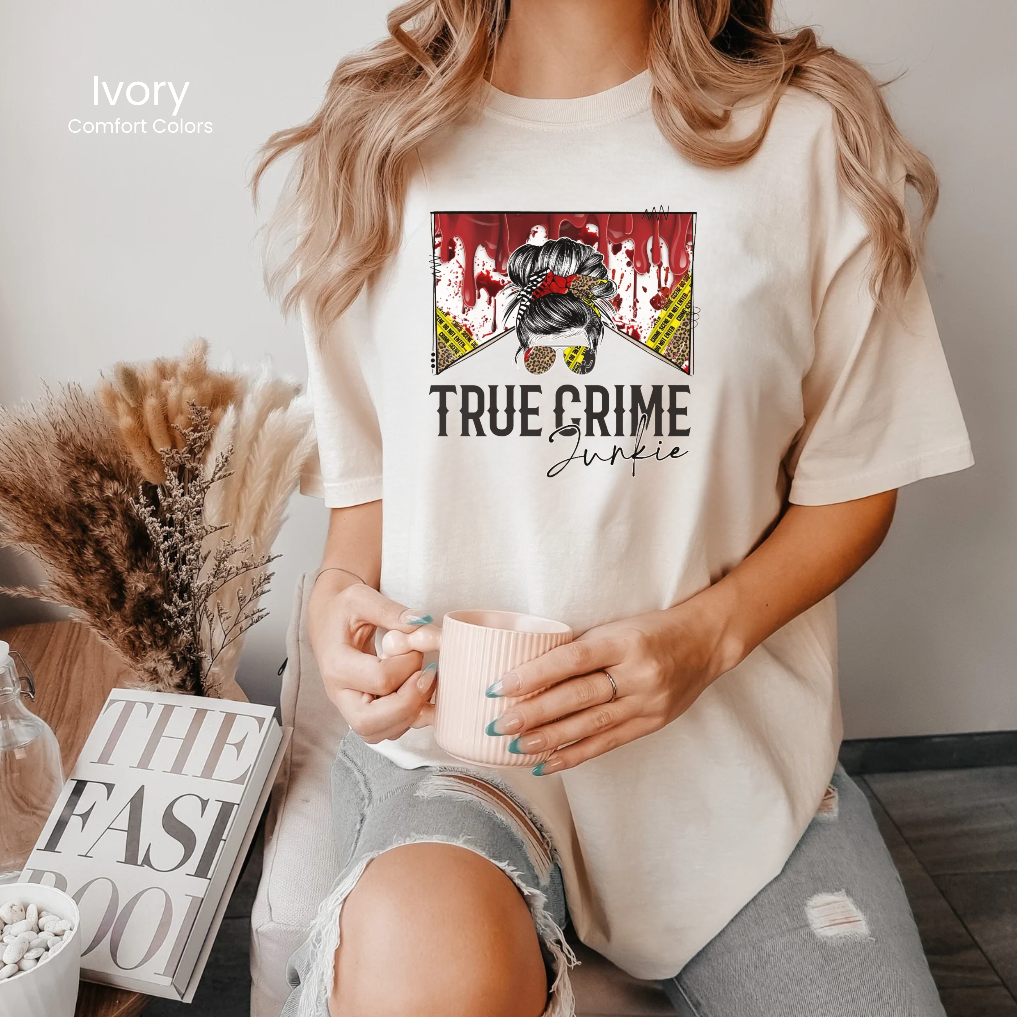 Comfort Colors True Crime Junkie Tee
