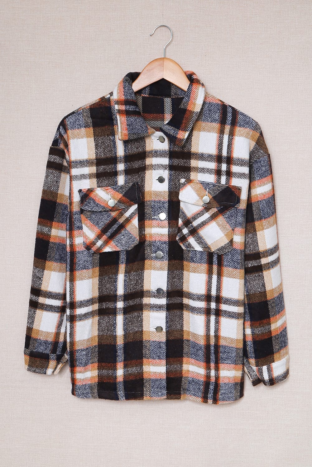 Double Trouble Plaid Shacket