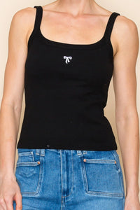 Put a Bow on It Tank in Black
